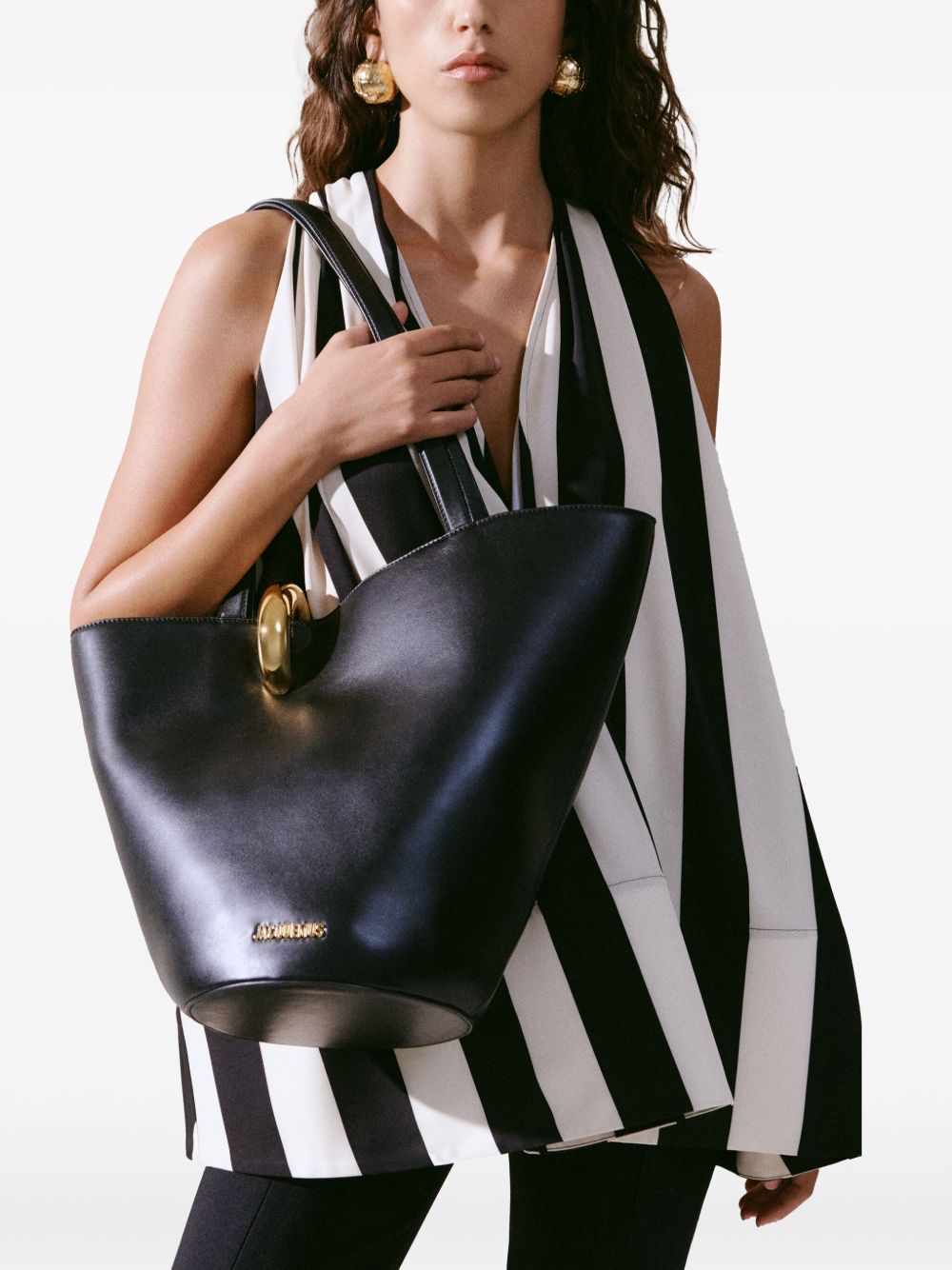 Jacquemus Bags Black Calf Leather