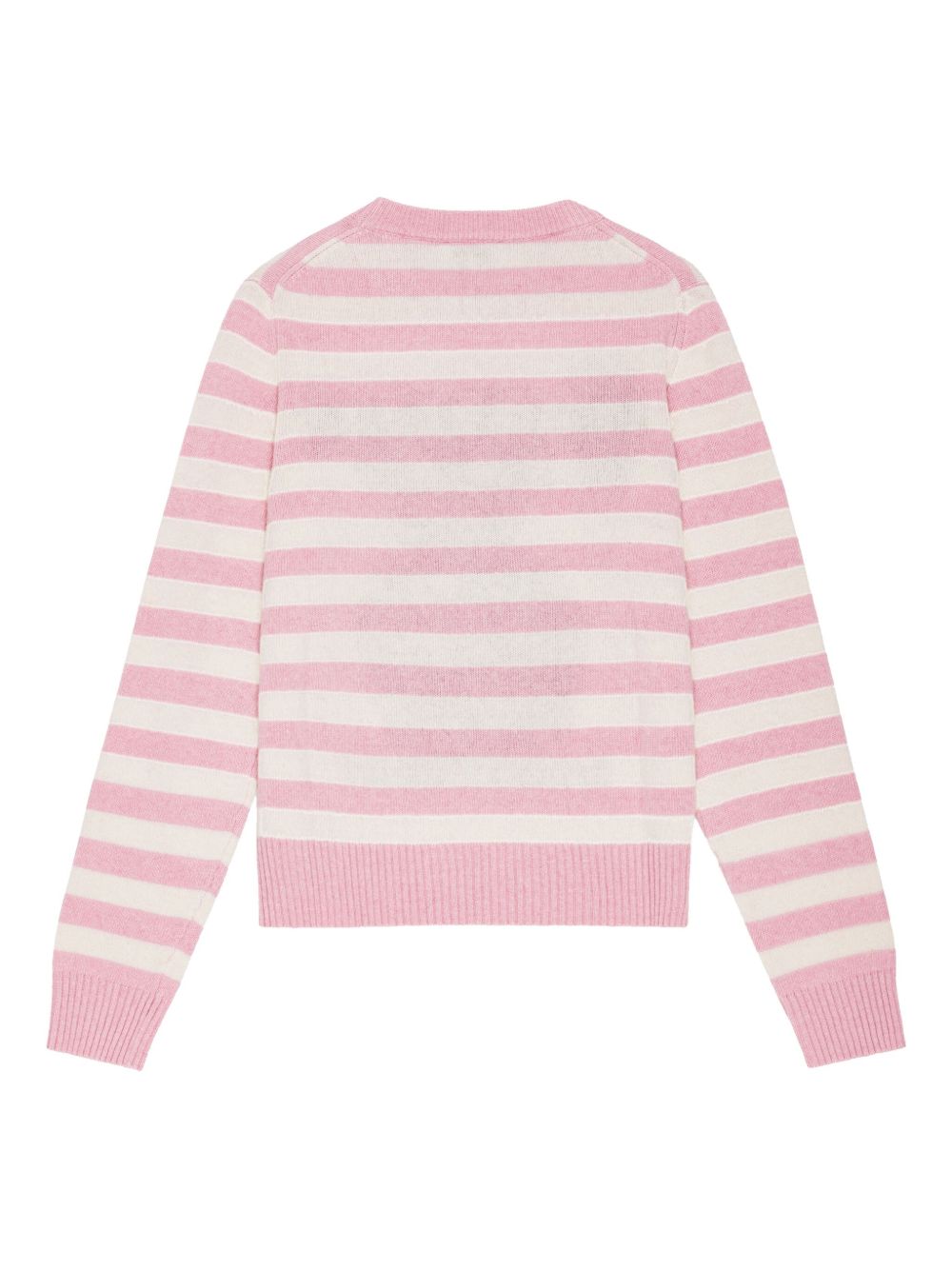 Ganni Sweaters Pink Fabric