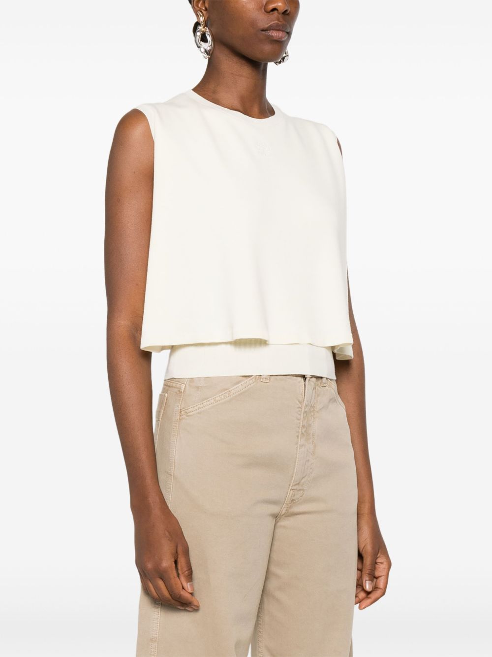 Loewe Top White Wool