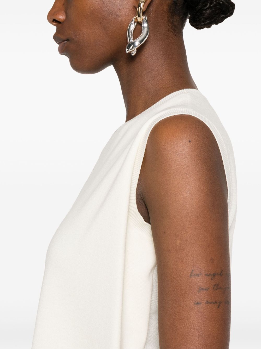 Loewe Top White Wool