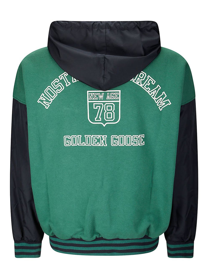 Golden Goose Sweaters Green Cotton