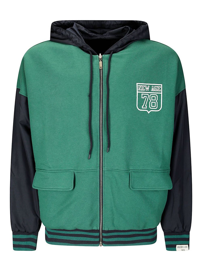 Golden Goose Sweaters Green Cotton