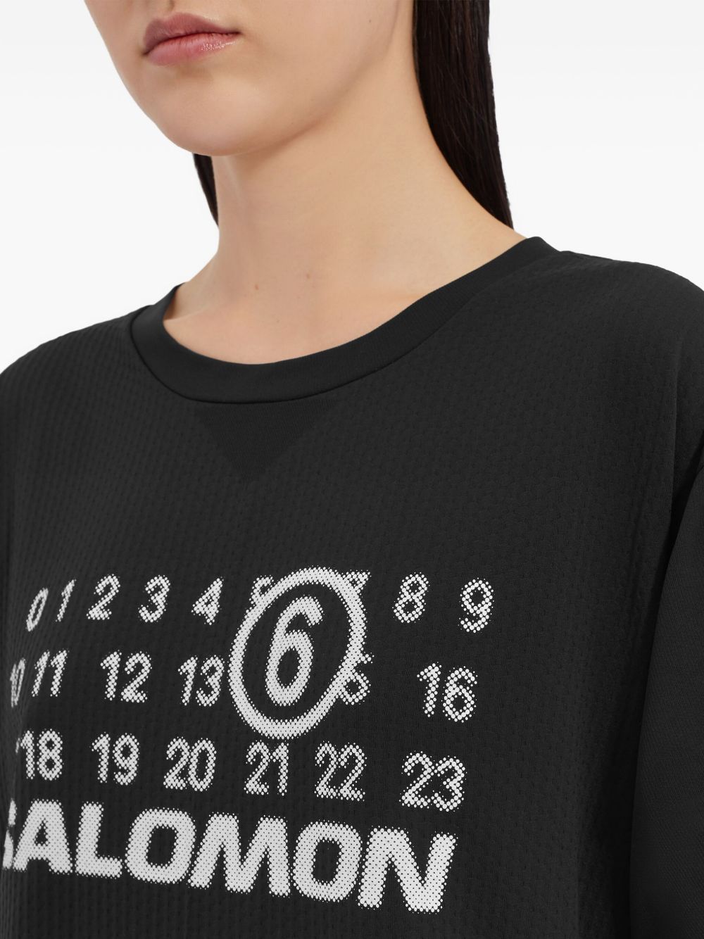 Mm6 X Salomon T-Shirts And Polos Black