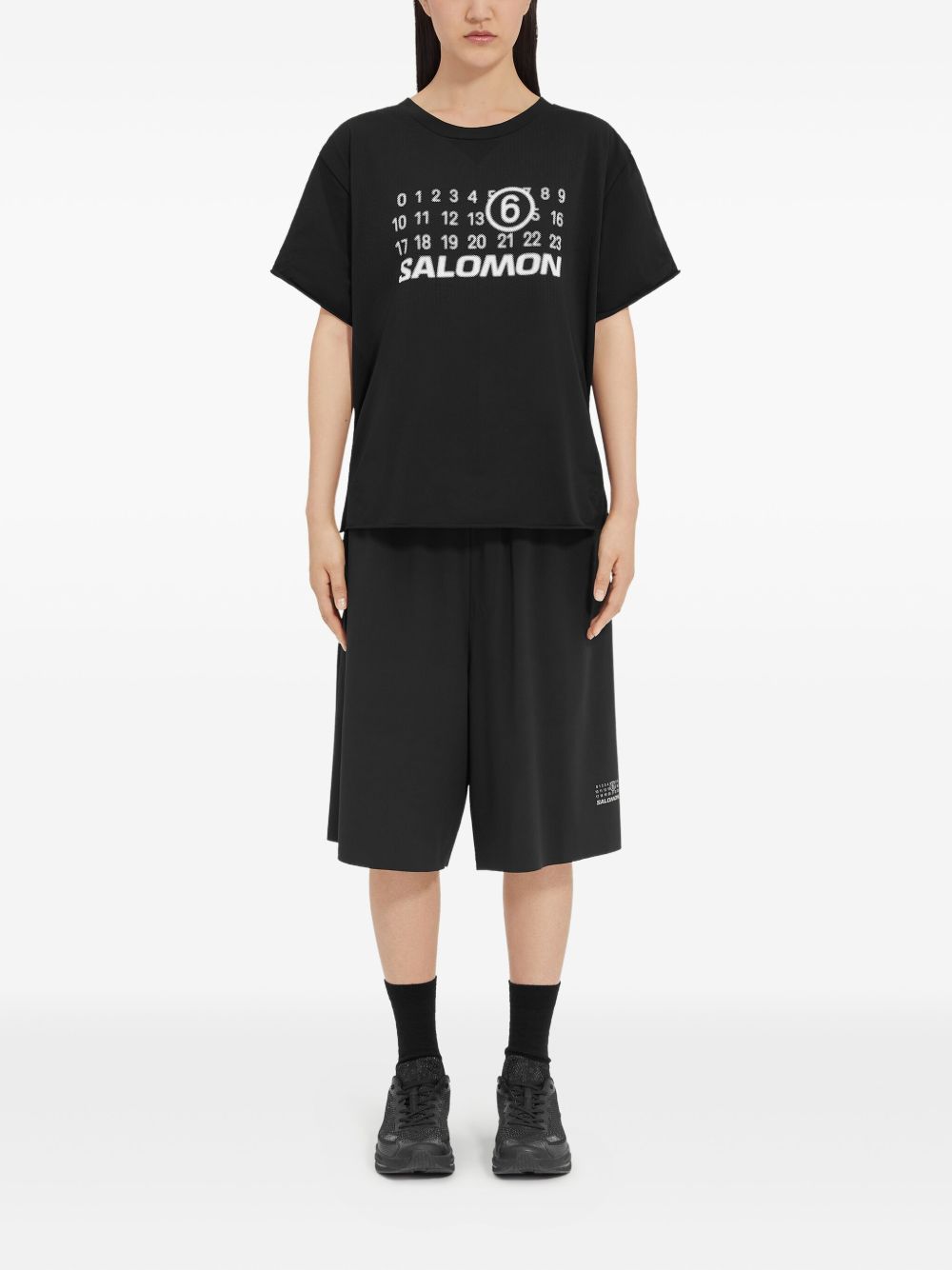 Mm6 X Salomon T-Shirts And Polos Black