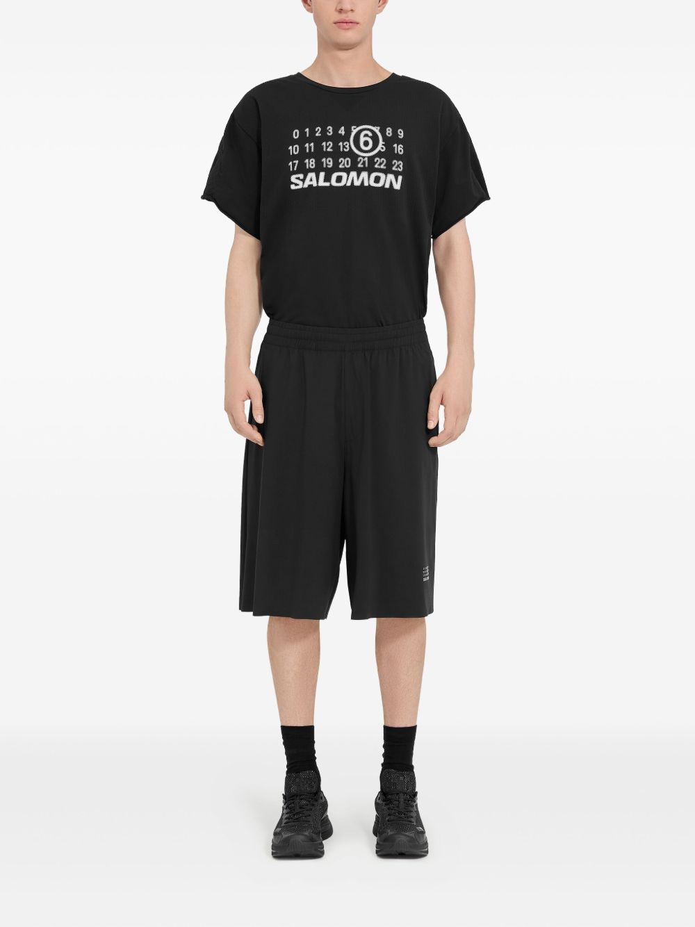 Mm6 X Salomon Shorts Black