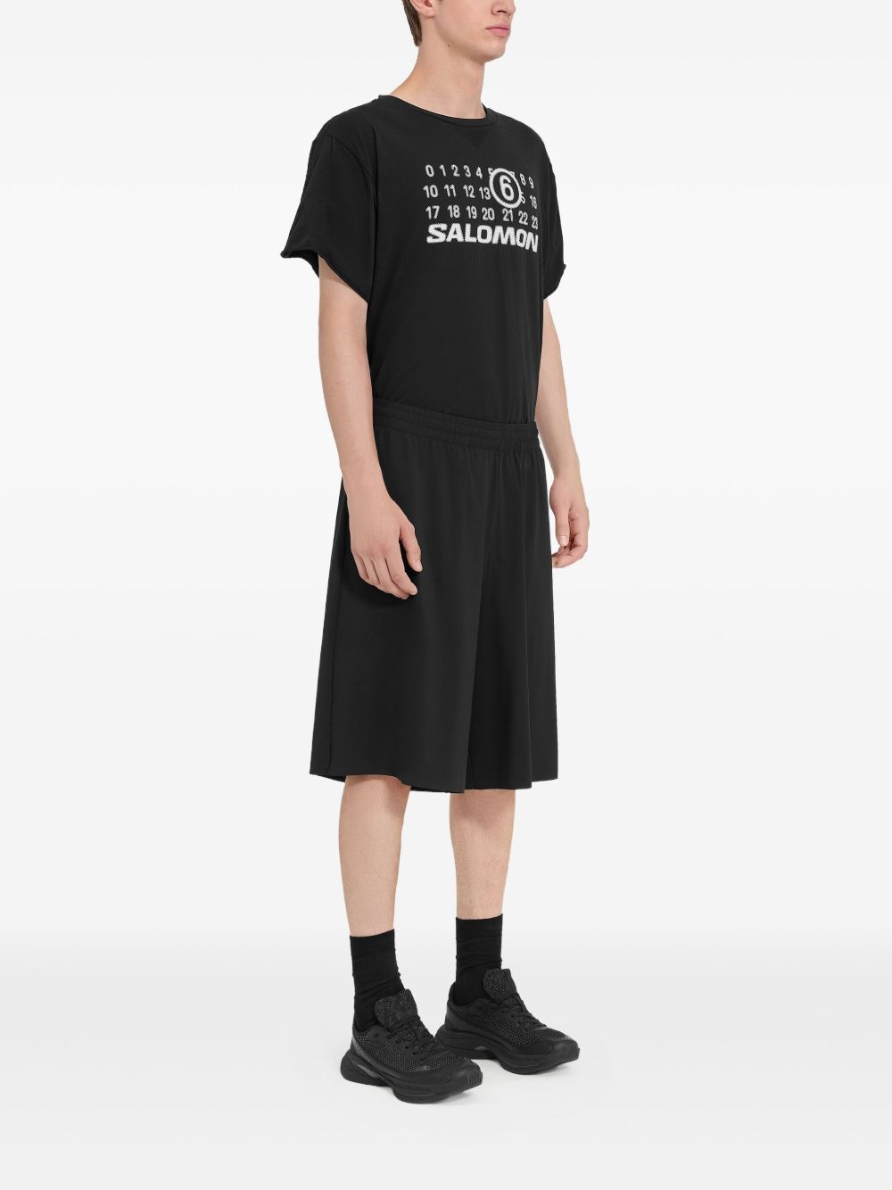 Mm6 X Salomon Shorts Black