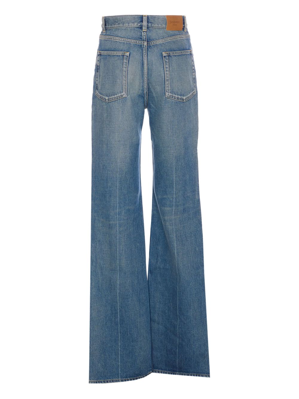 Saint Laurent Jeans Clear Blue Cotton