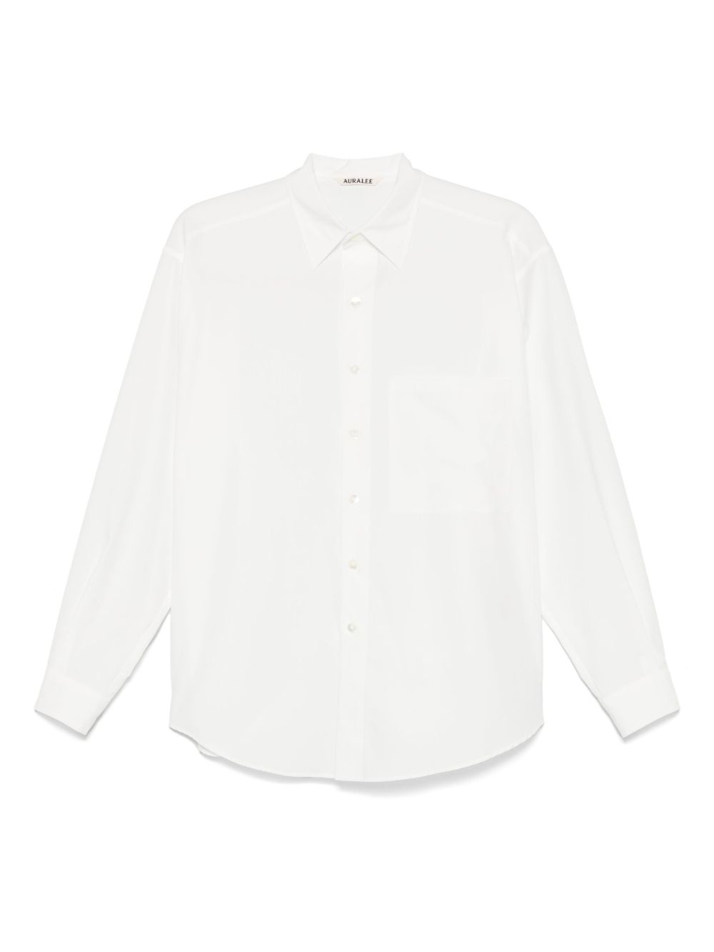 Auralee Shirts White Cotton