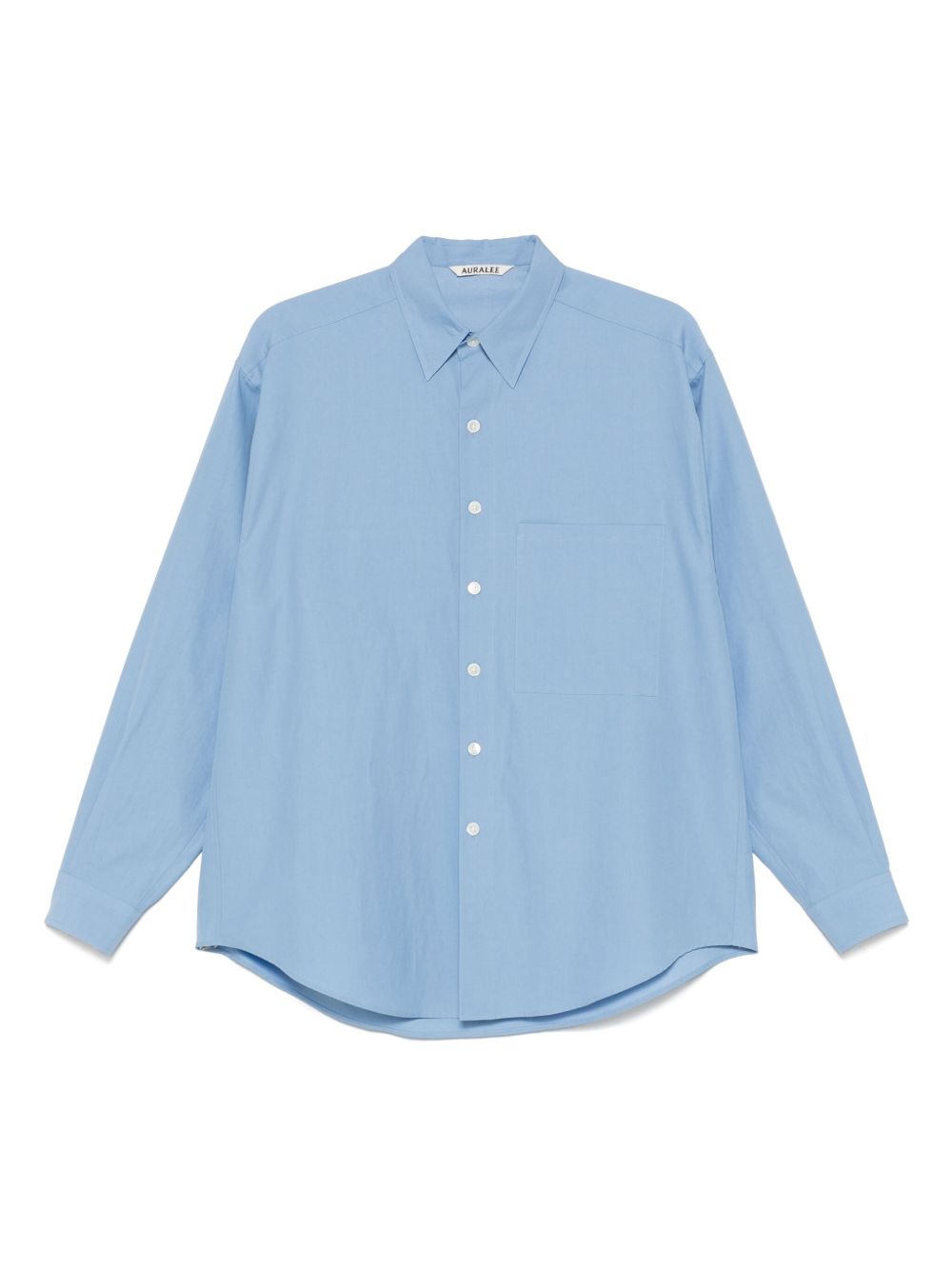 Auralee Shirts Blue Cotton100 %