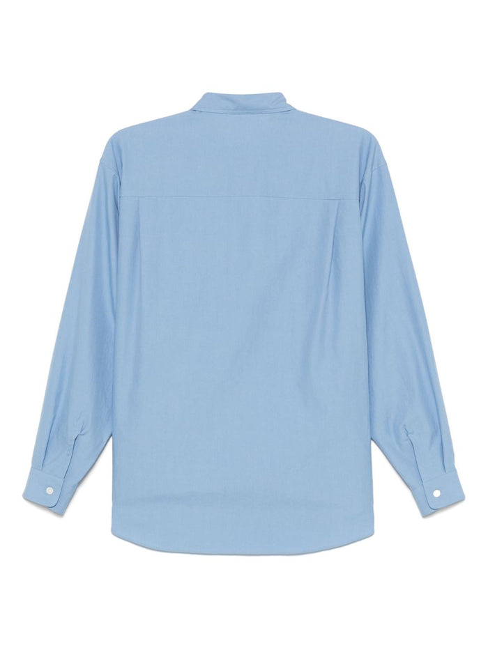 Auralee Shirts Blue Cotton100 %