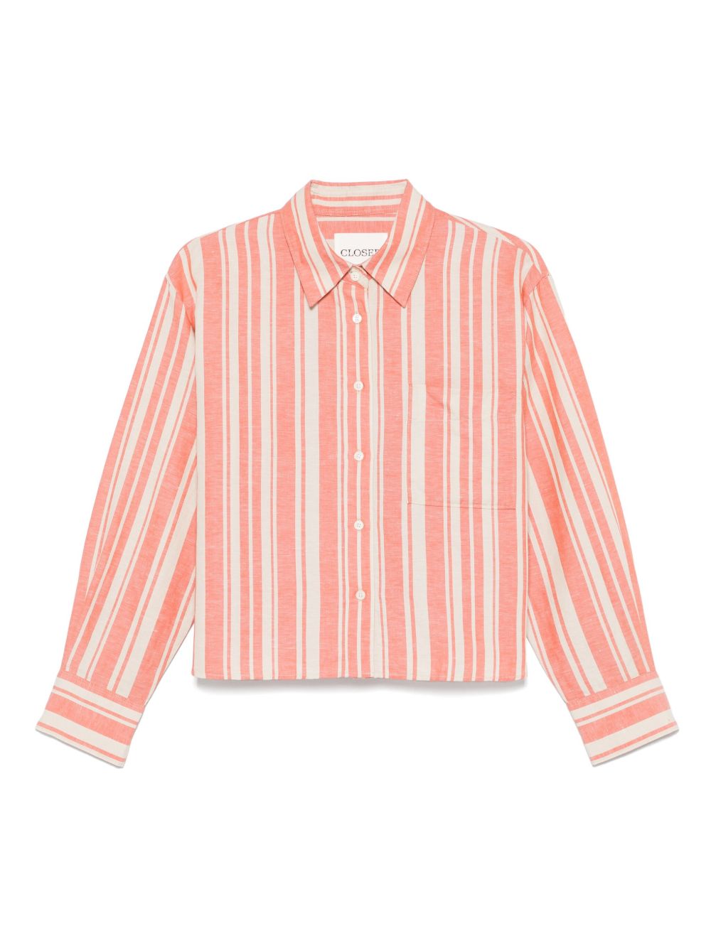 Closed Shirts Red Linen/flax100 %