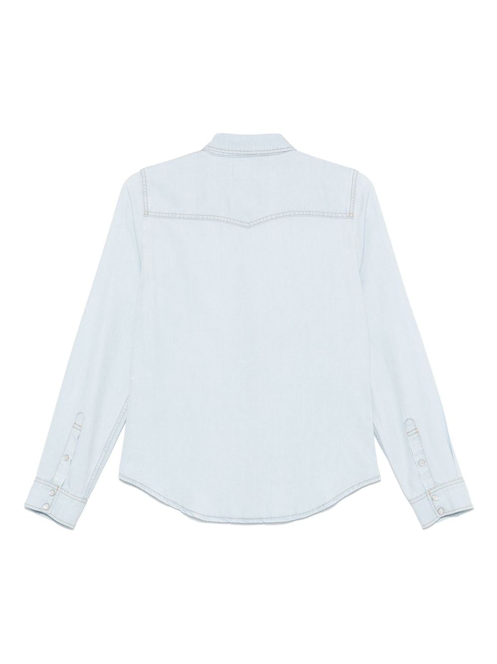 Semicouture Shirts Clear Blue Lyocell