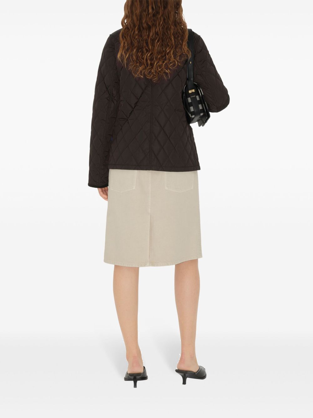 Burberry Jackets Brown Polyamide