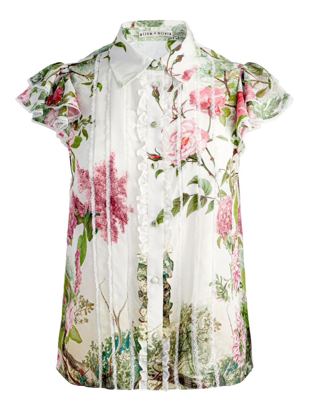 Alice + Olivia Shirts Multicolour Silk