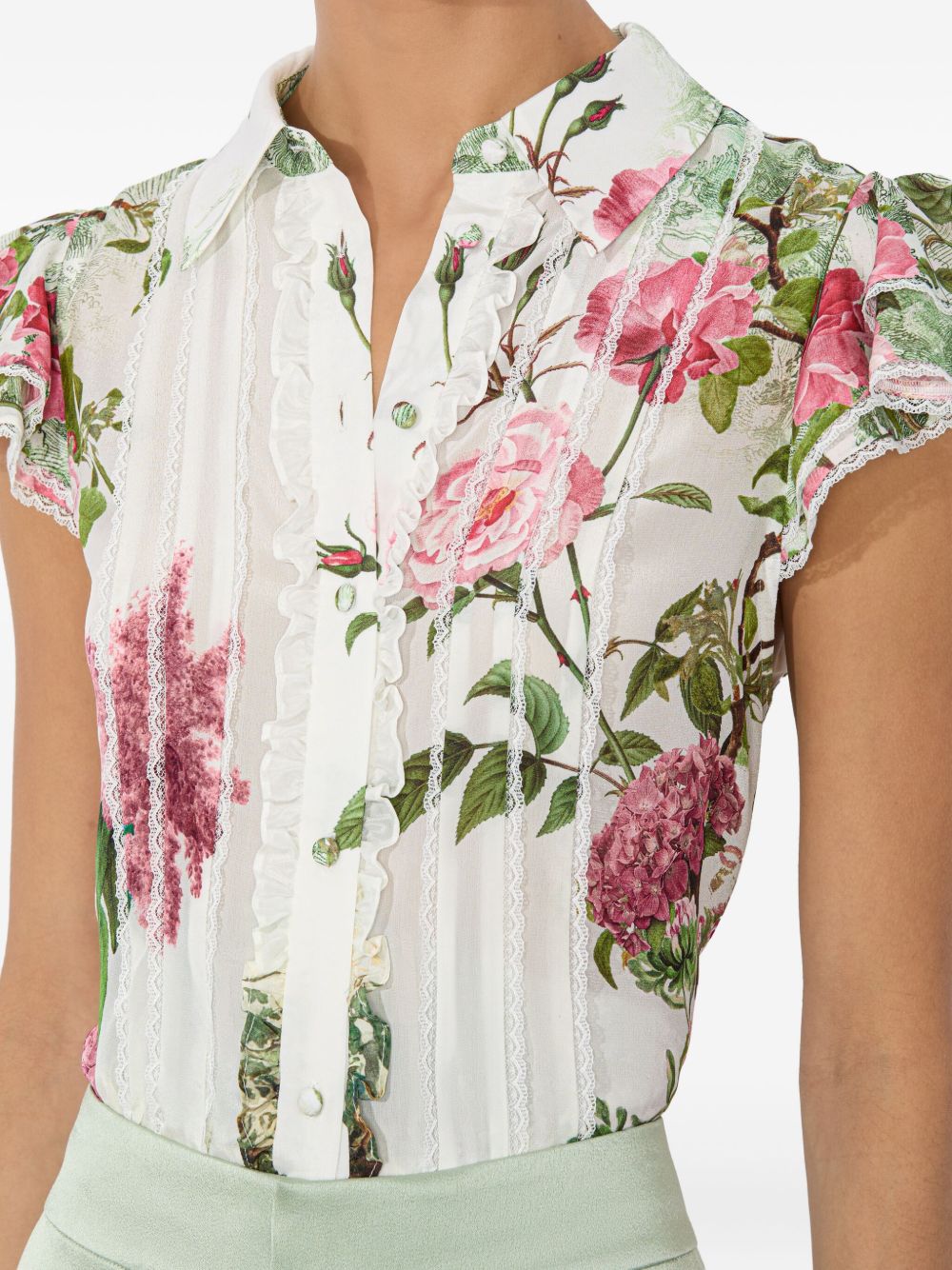 Alice + Olivia Shirts Multicolour Silk