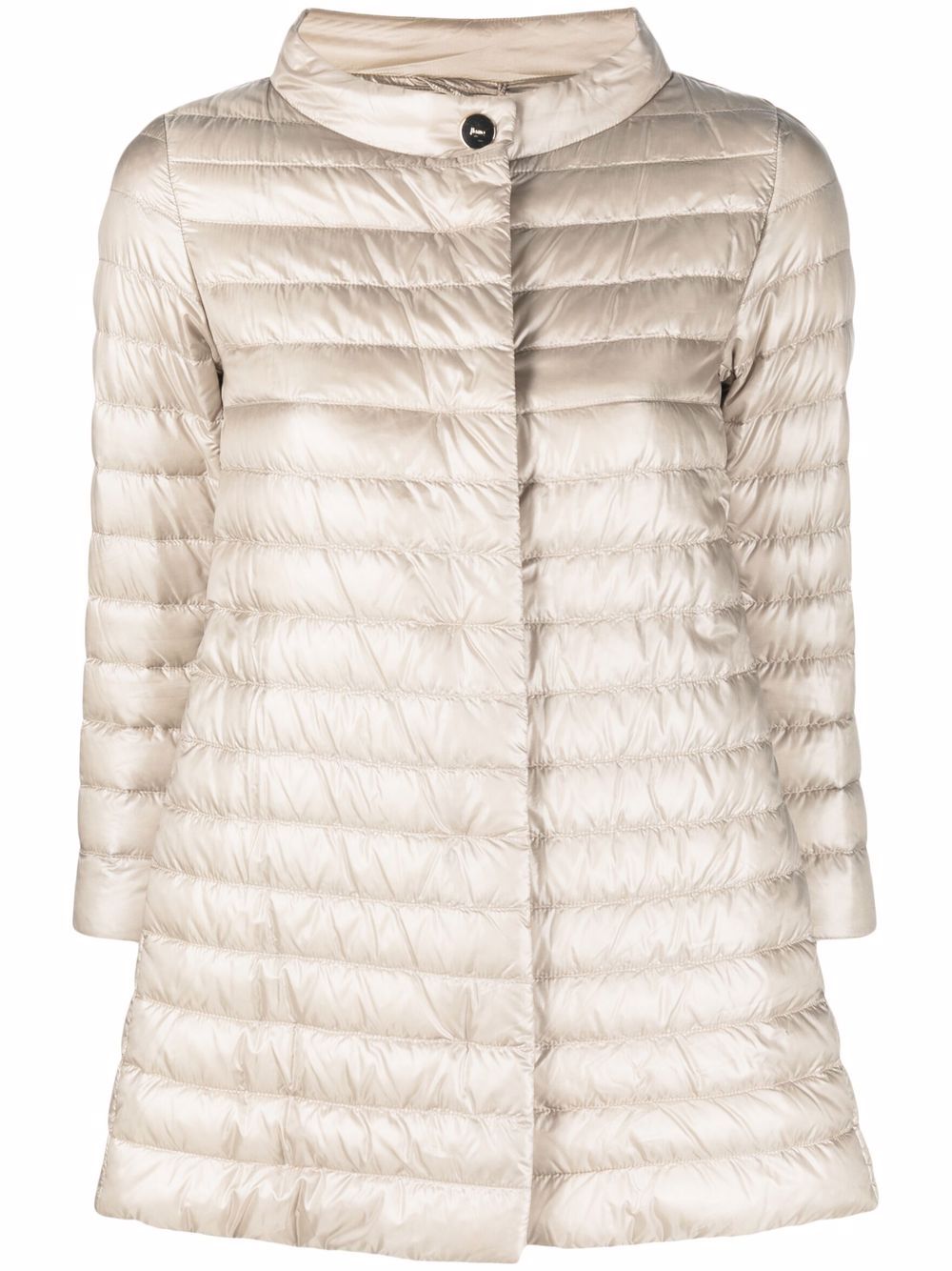 Herno Coats Beige Polyamide