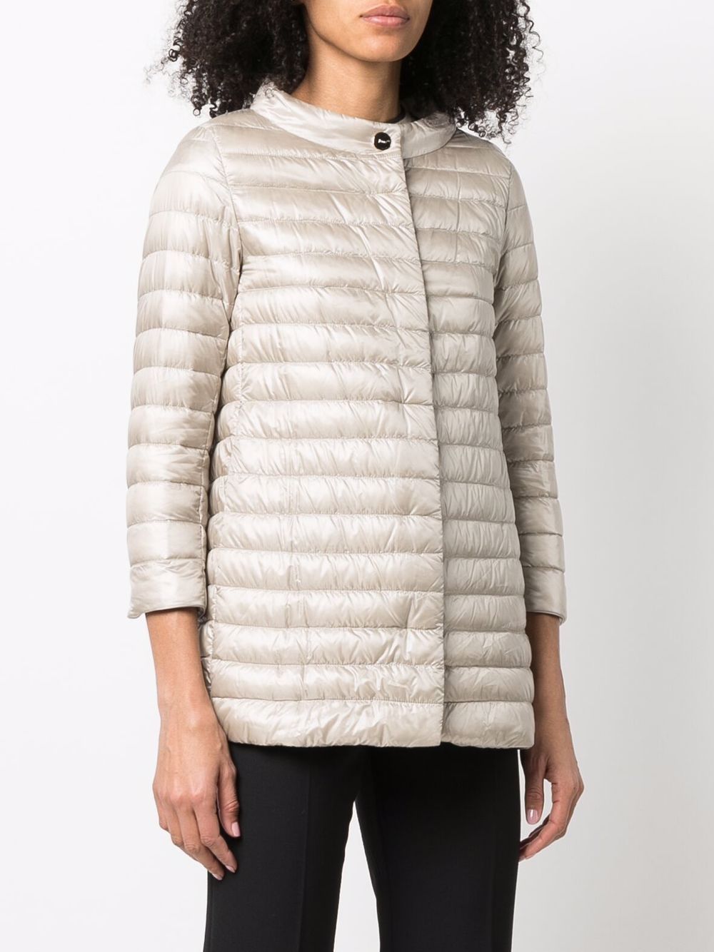 Herno Coats Beige Polyamide