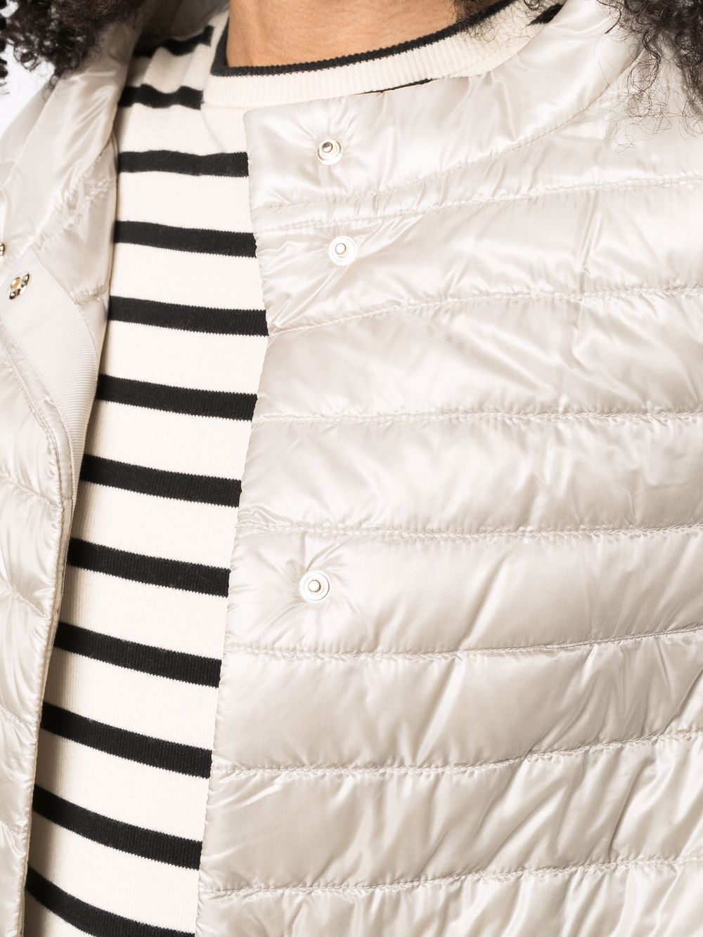 Herno Coats Beige Polyamide