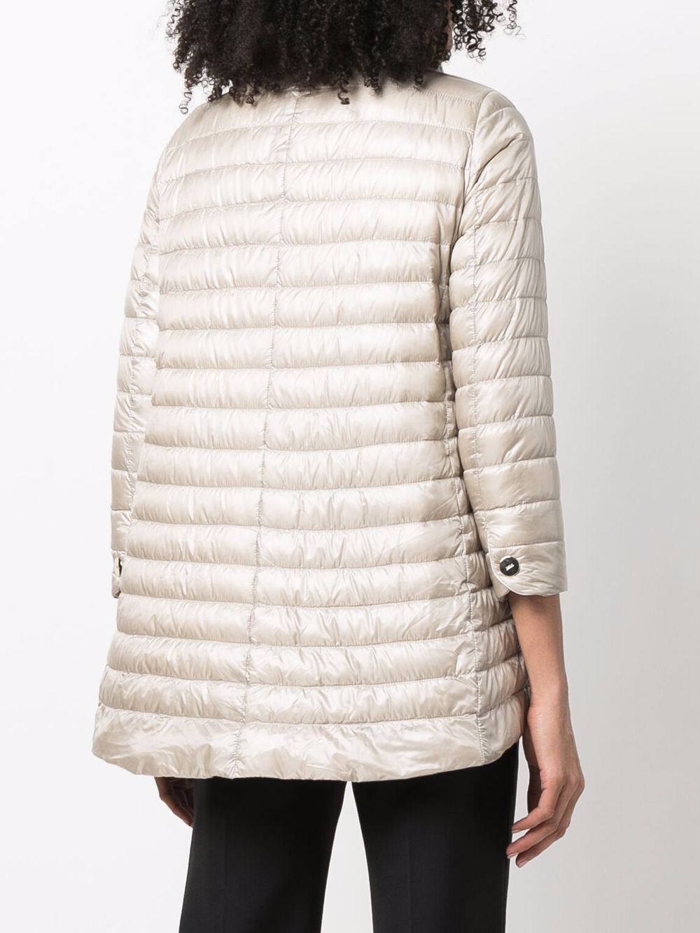 Herno Coats Beige Polyamide