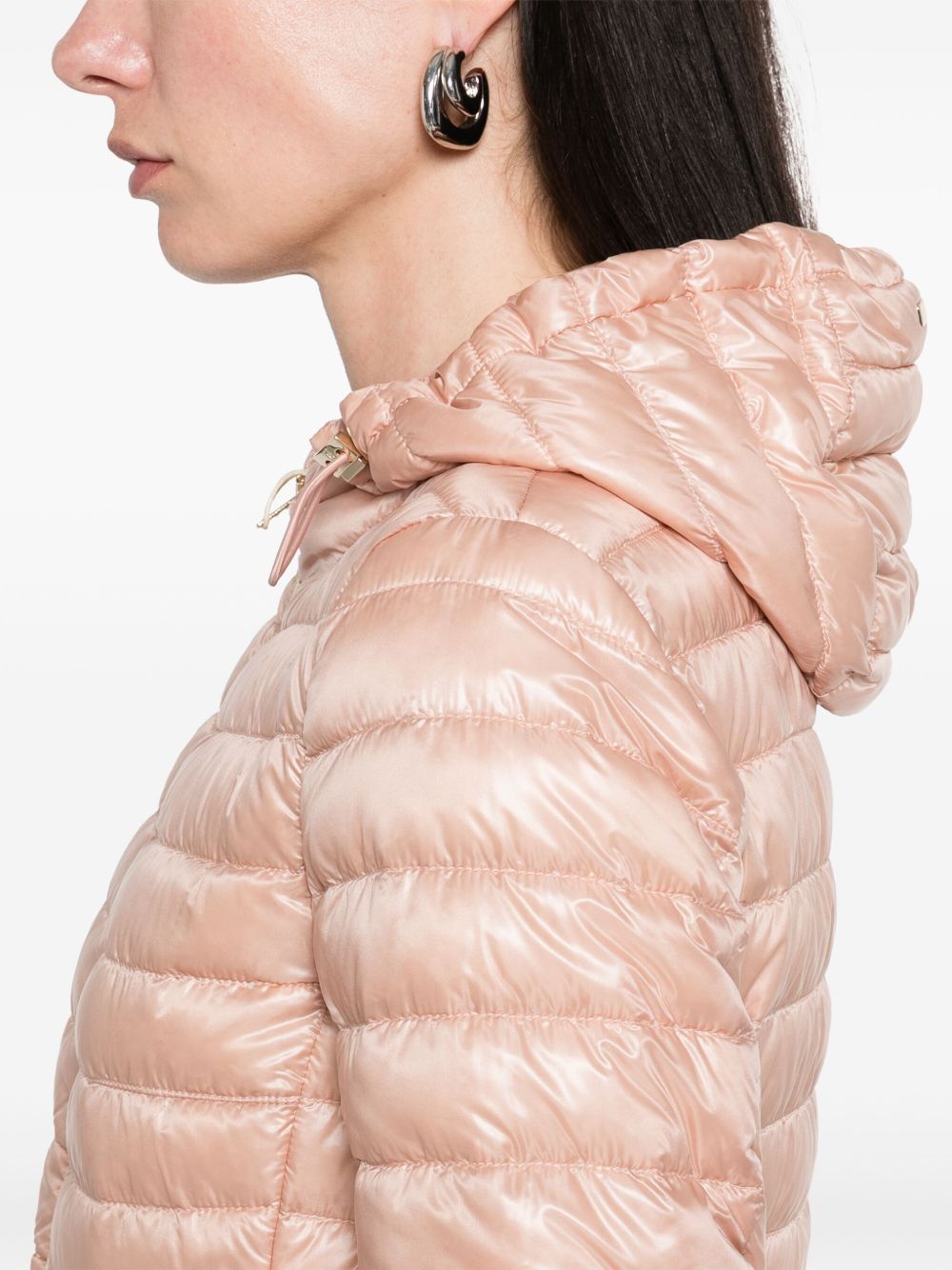 Herno Coats Pink Polyamide