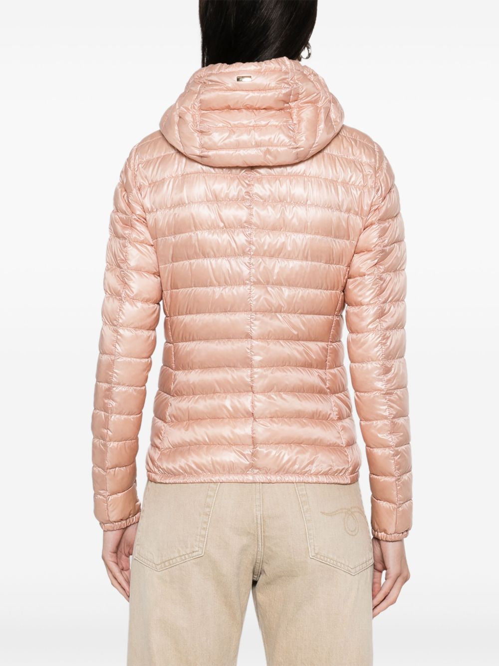 Herno Coats Pink Polyamide