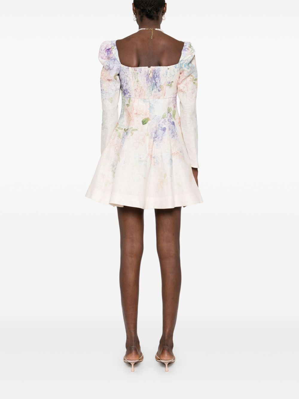 Zimmermann Dresses White Outer: Linen/flax