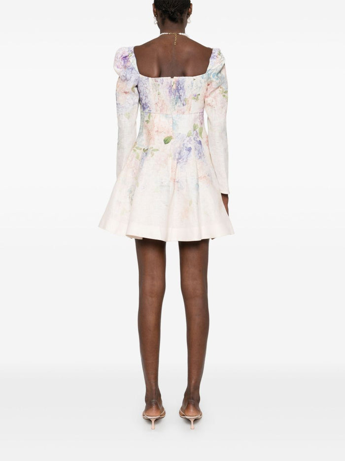 Zimmermann Dresses White Outer: Linen/flax
