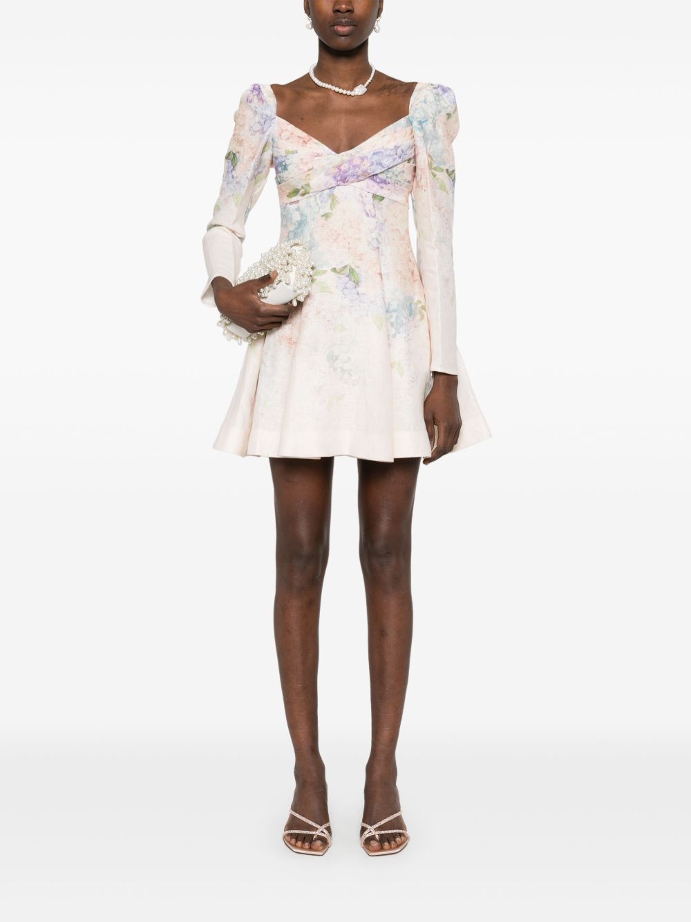 Zimmermann Dresses White Outer: Linen/flax