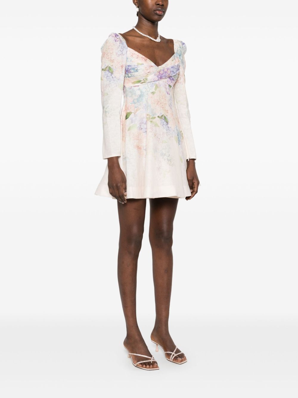 Zimmermann Dresses White Outer: Linen/flax