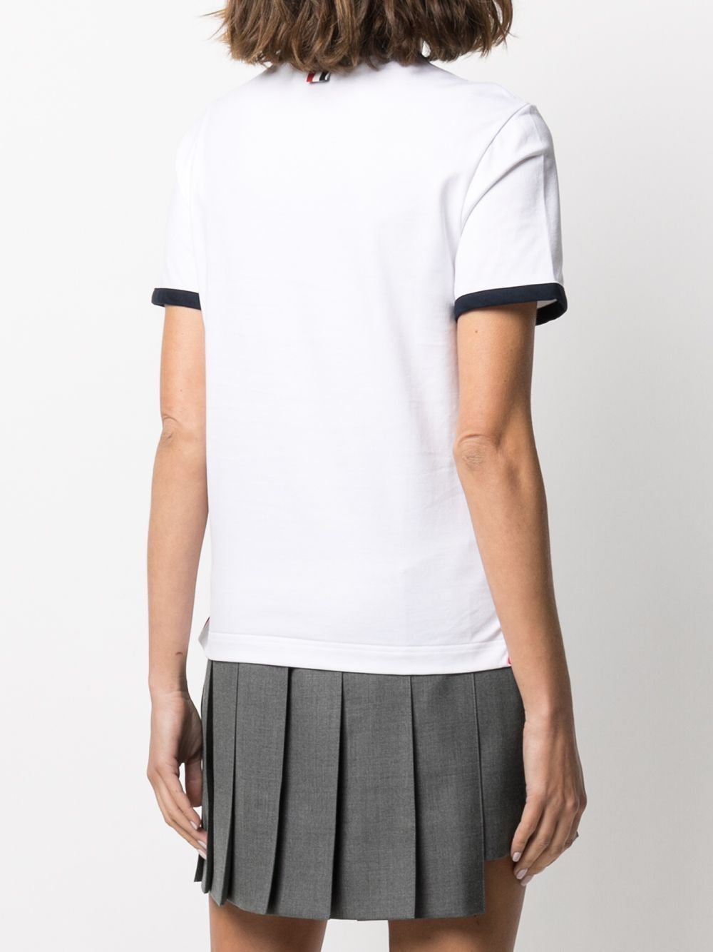 Thom Browne T-Shirts And Polos White Cotton