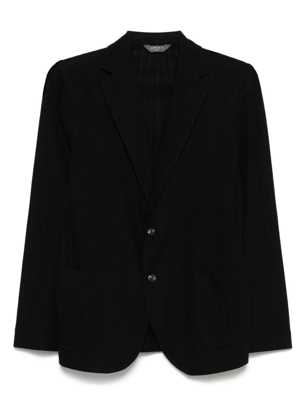 Circolo 1901 Jackets Black Cotton100 %