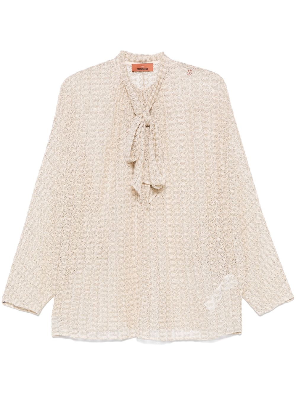 Missoni Shirts Beige Viscose Metallic Fibre