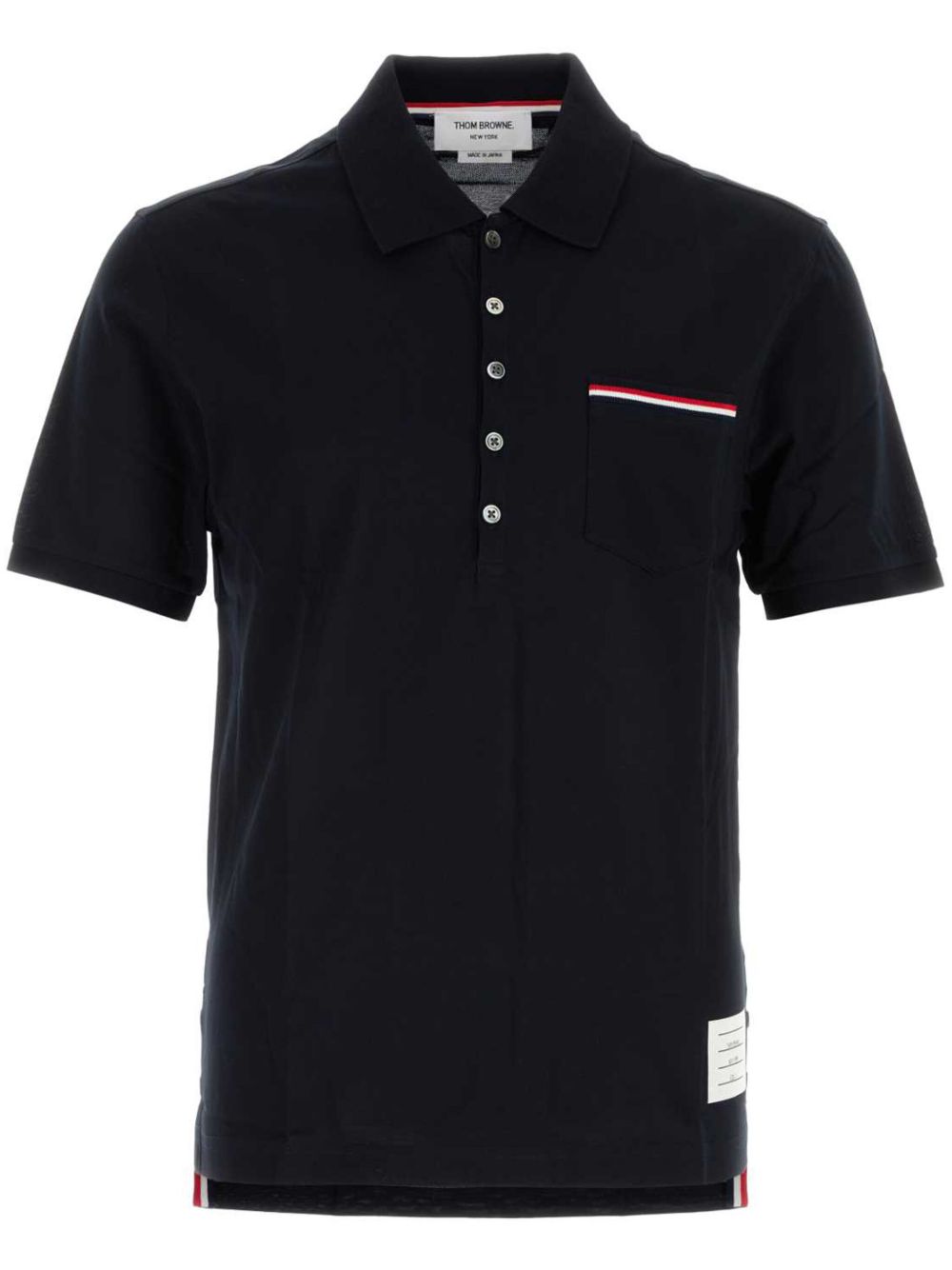Thom Browne T-Shirts And Polos Blue Cotton