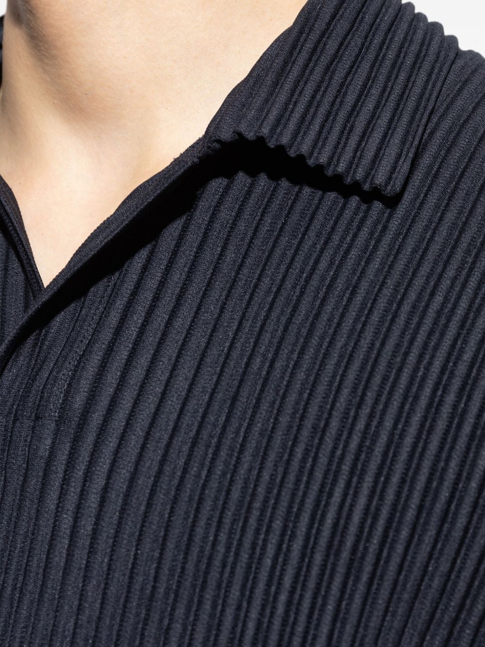 Homme Plisse Issey Miyake T-Shirts And Polos Blue Polyester