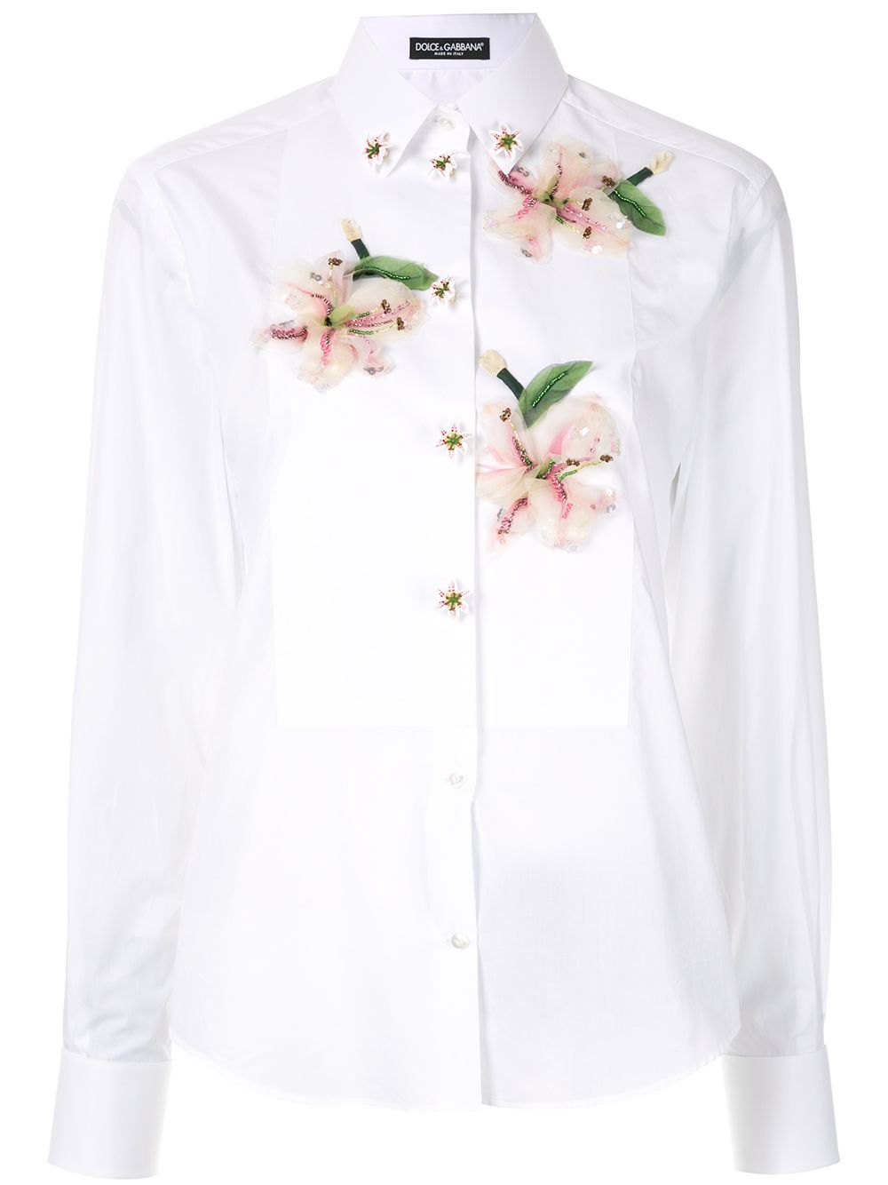 Dolce & Gabbana Shirts White Cotton