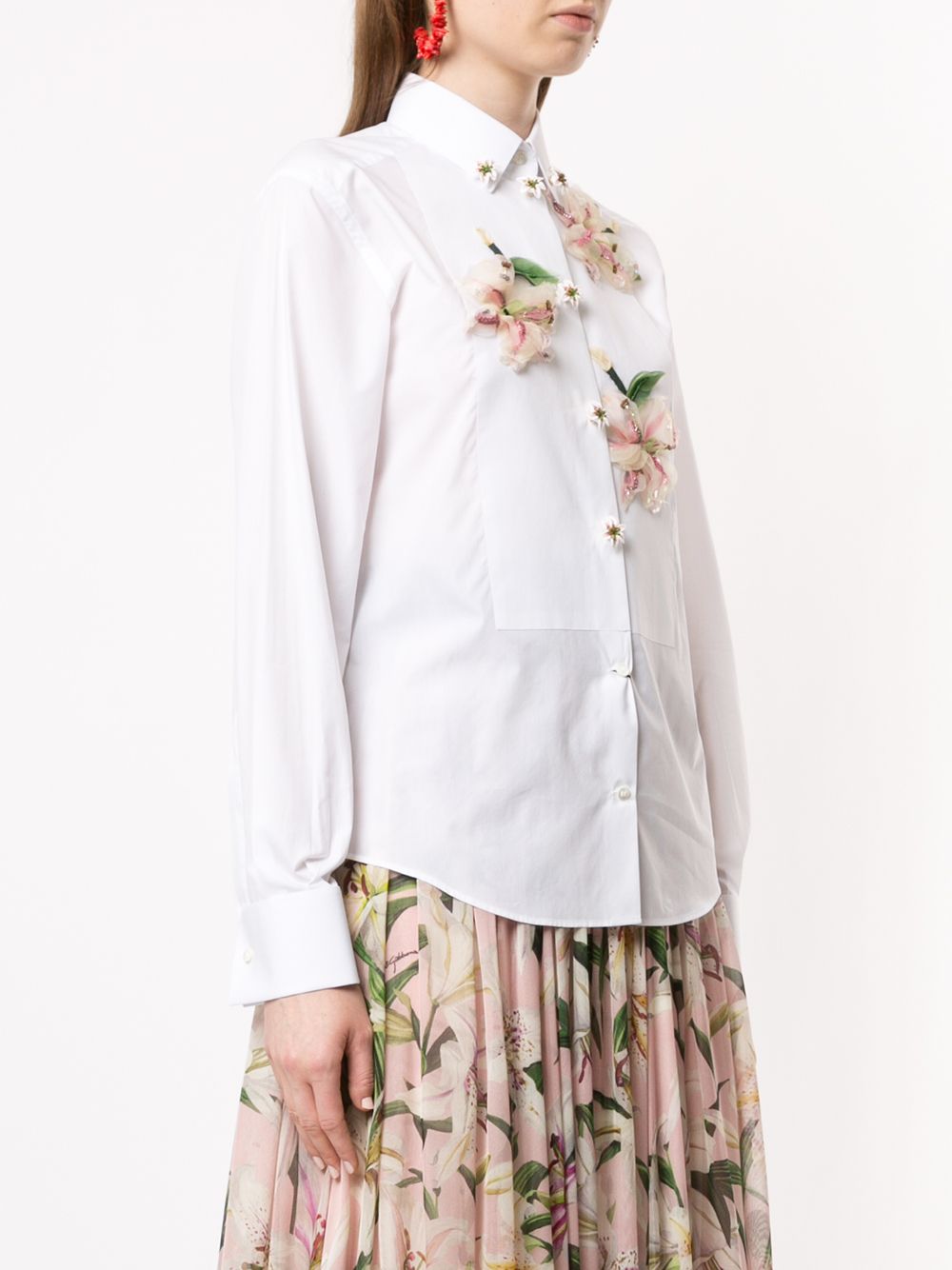 Dolce & Gabbana Shirts White Cotton