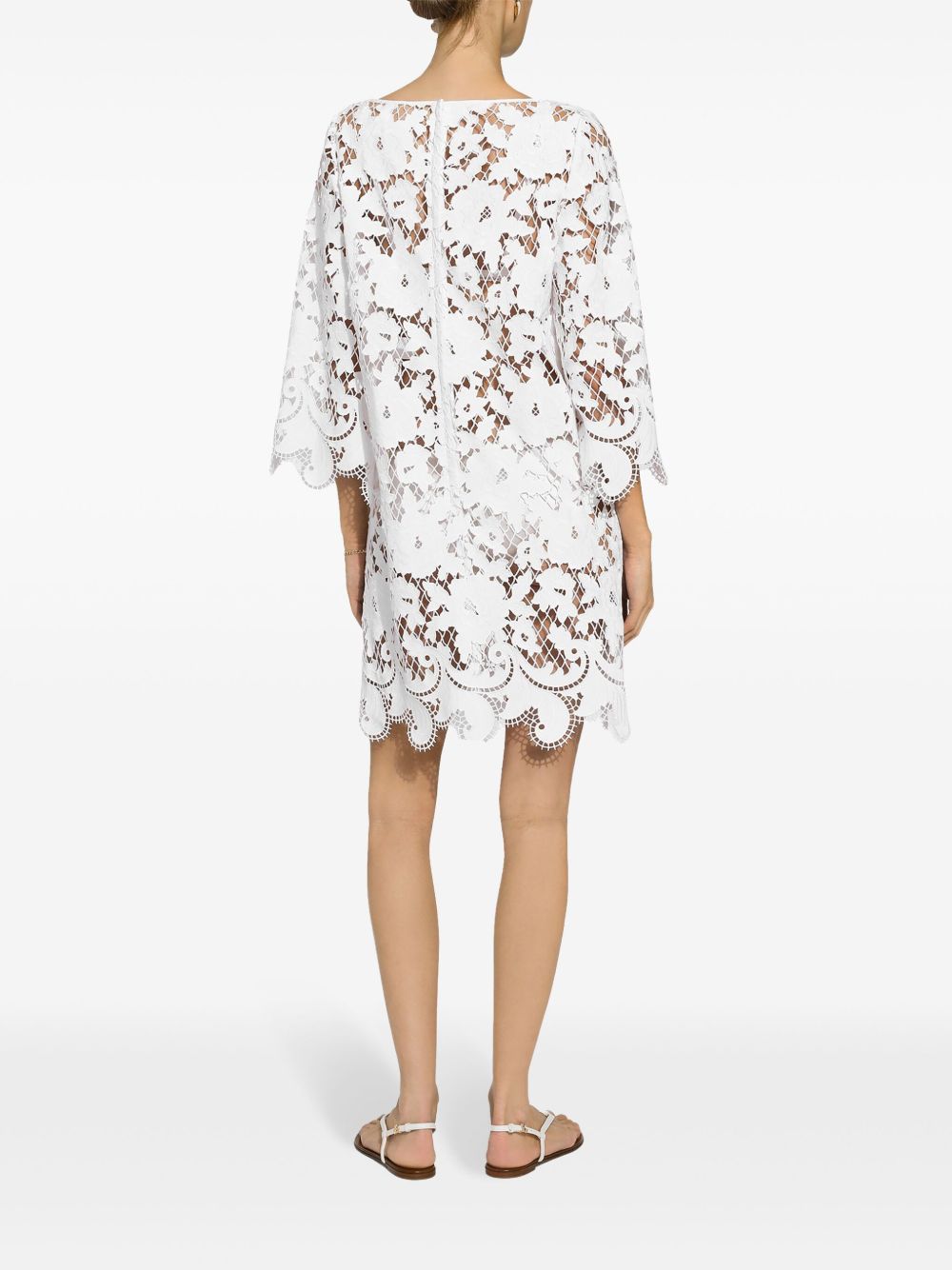 Dolce & Gabbana Dresses White Polyester Cotton
