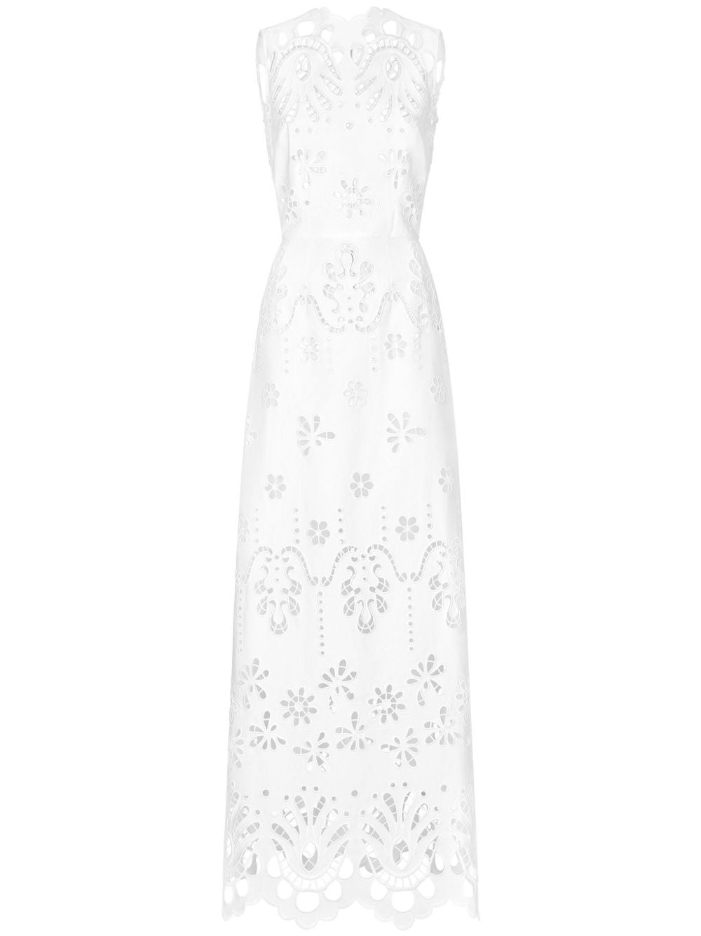 Dolce & Gabbana Dresses White Cotton Elastane
