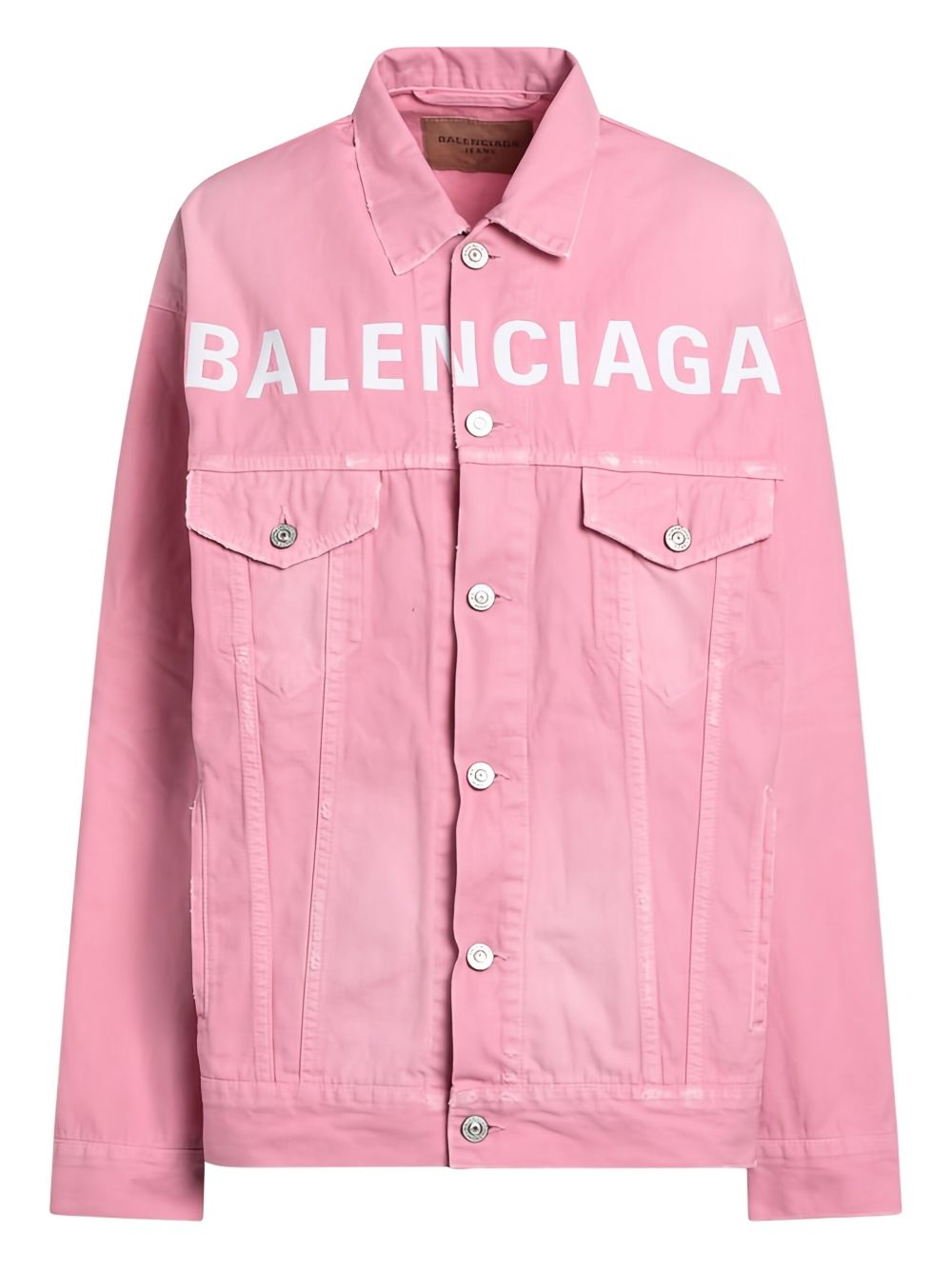 Balenciaga Coats Pink Cotton