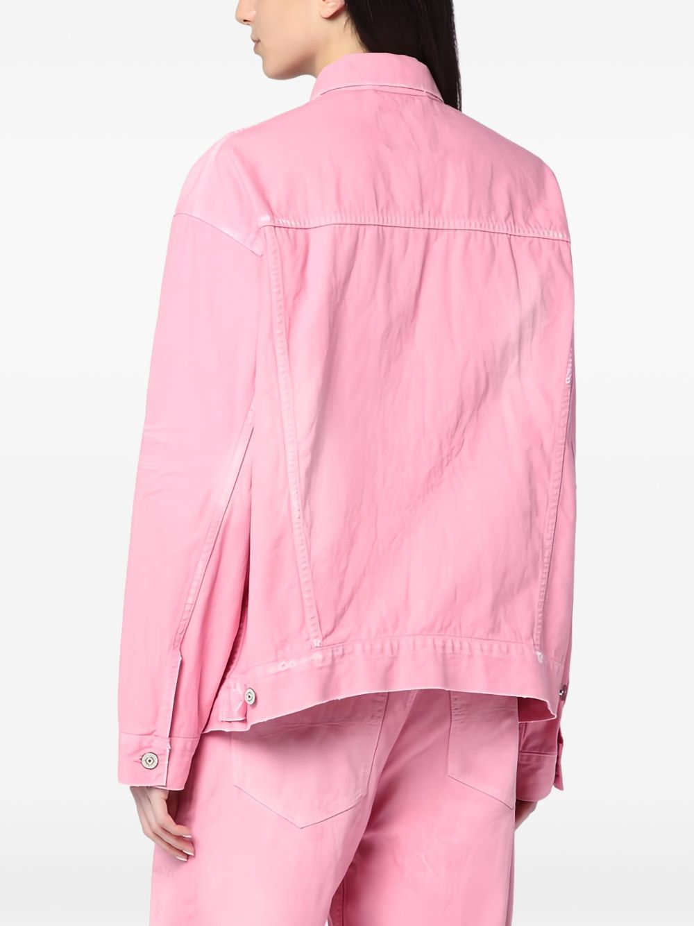 Balenciaga Coats Pink Cotton