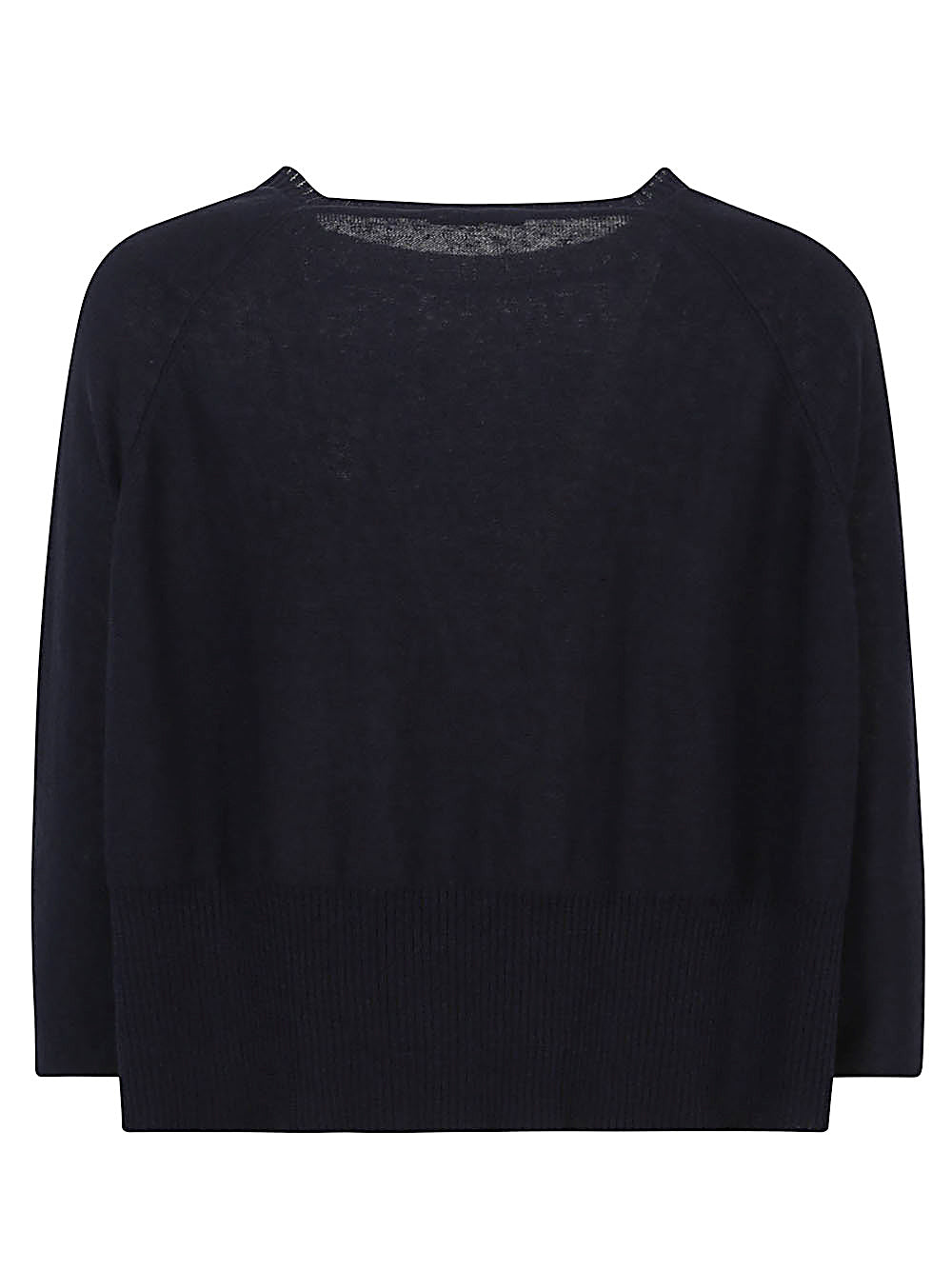 Base Sweaters Blue Linen Cotton
