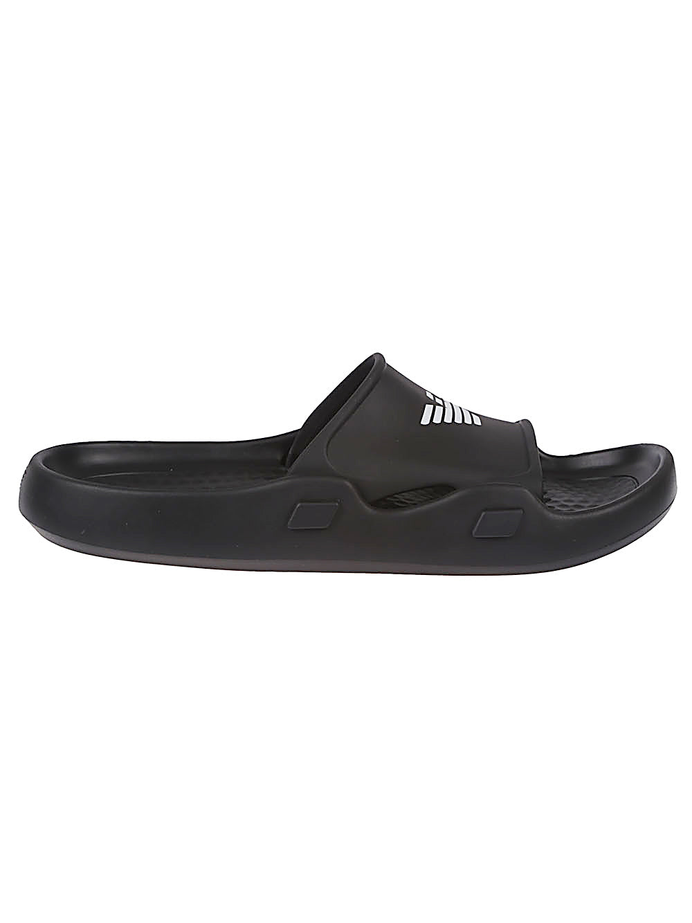 Emporio Armani Sandals Nero Pvc