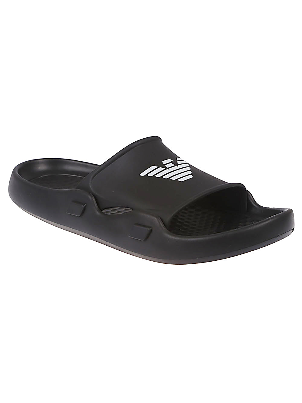 Emporio Armani Sandals Nero Pvc