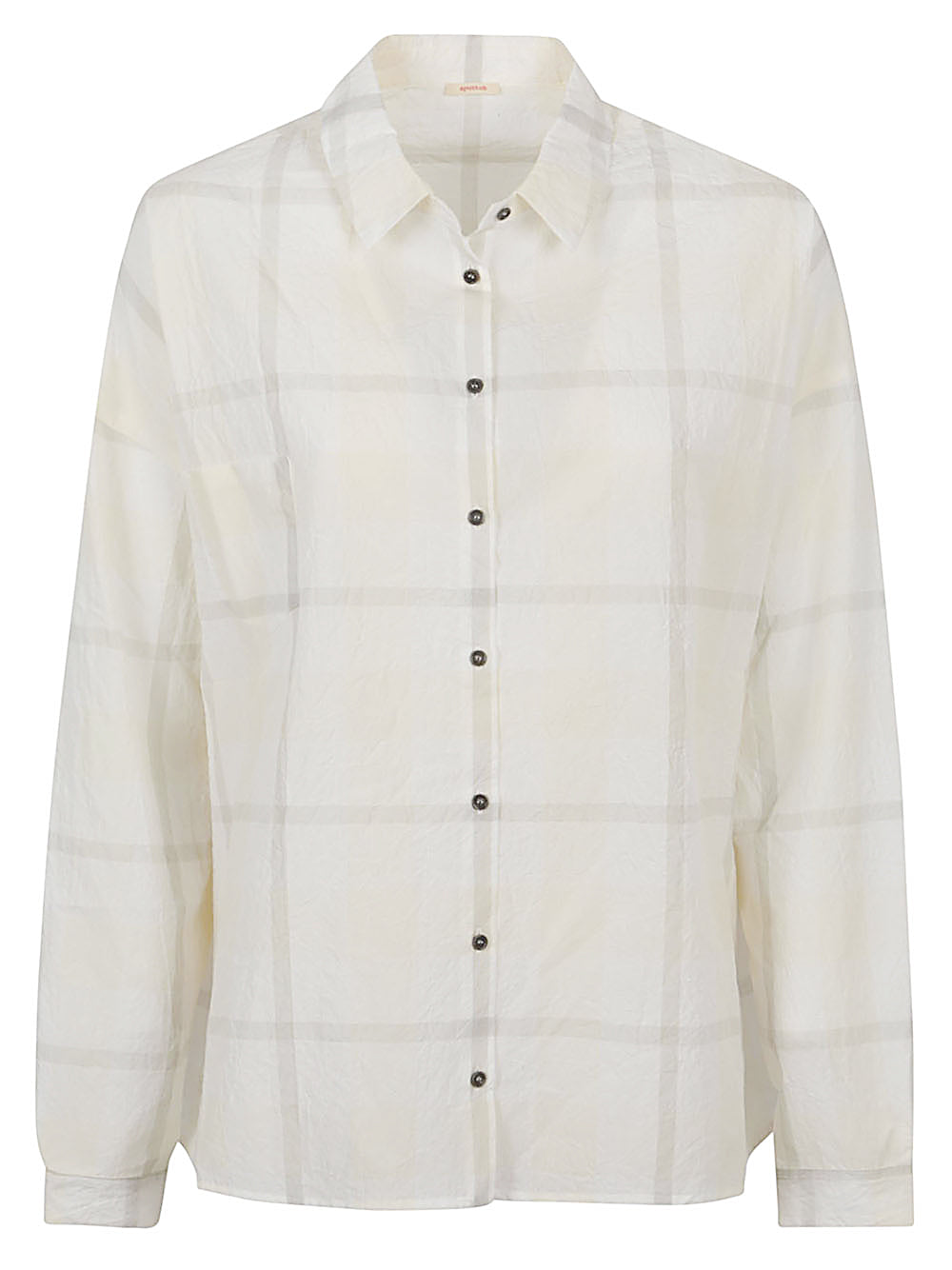Apuntob Shirts White Cotton Elastane