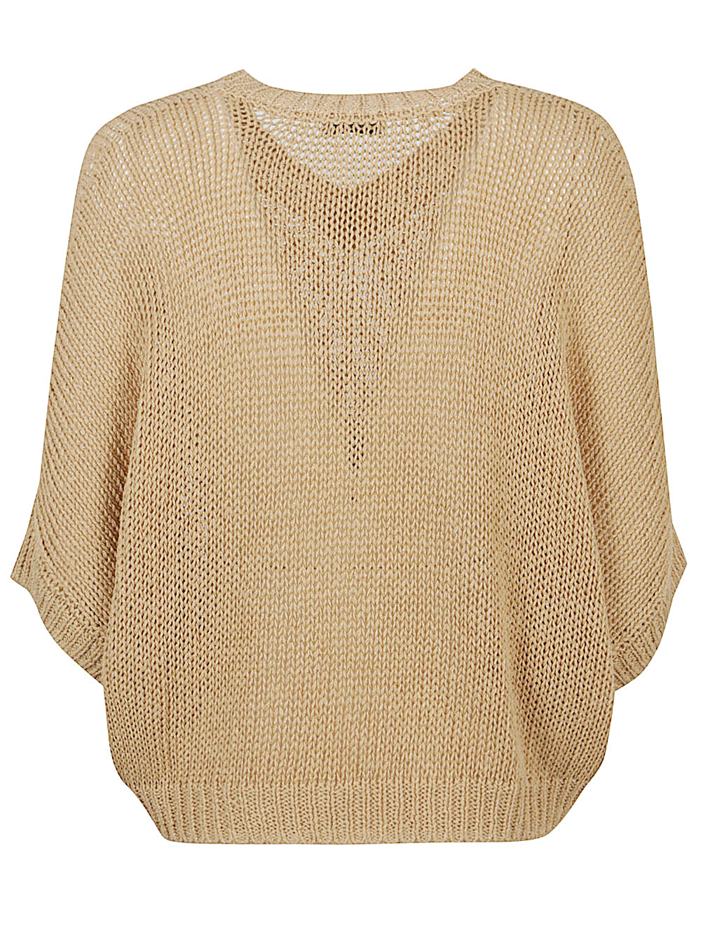 Base Jackets Beige Linen Cotton