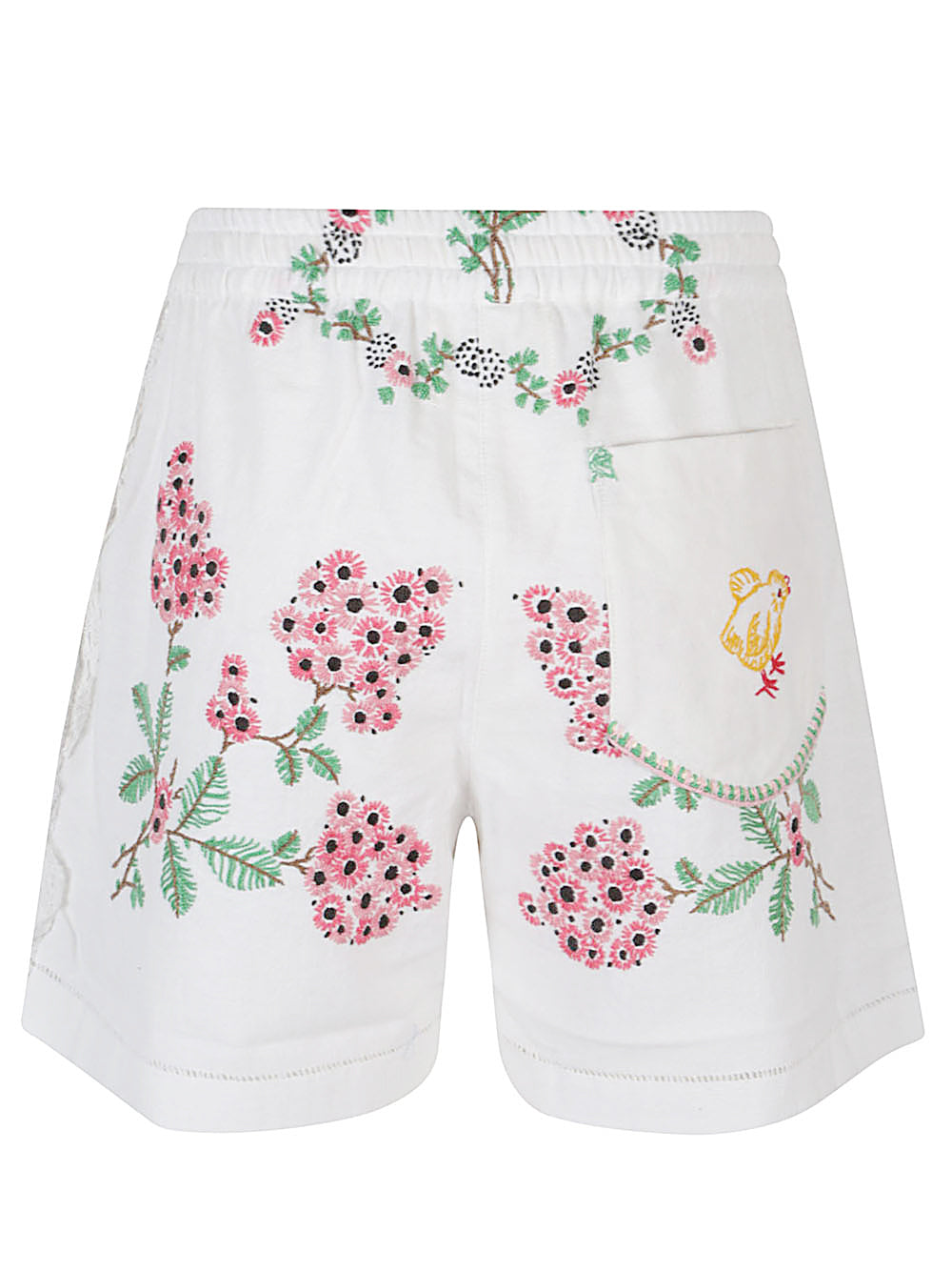 Front Street Shorts White Cotton