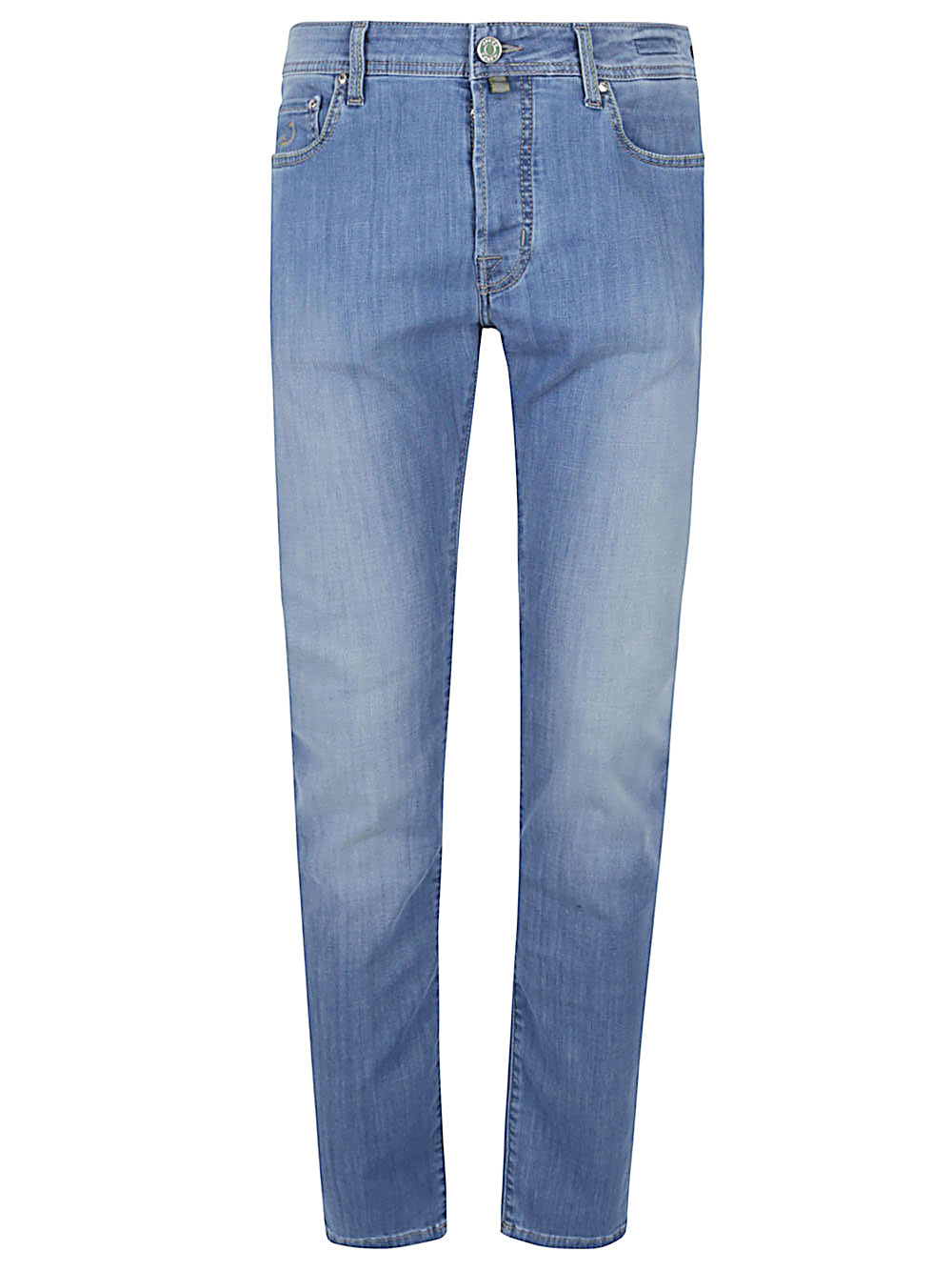 Jacob Cohen Jeans Clear Blue Cotton Polyester Lyocell