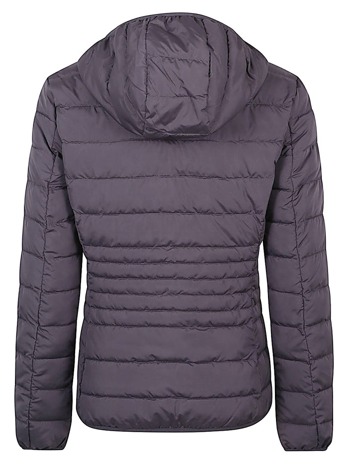 Ea7 Coats Grigio Polyester