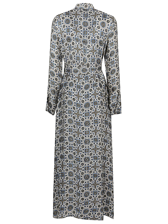 Obidi Dresses Clear Blue Silk