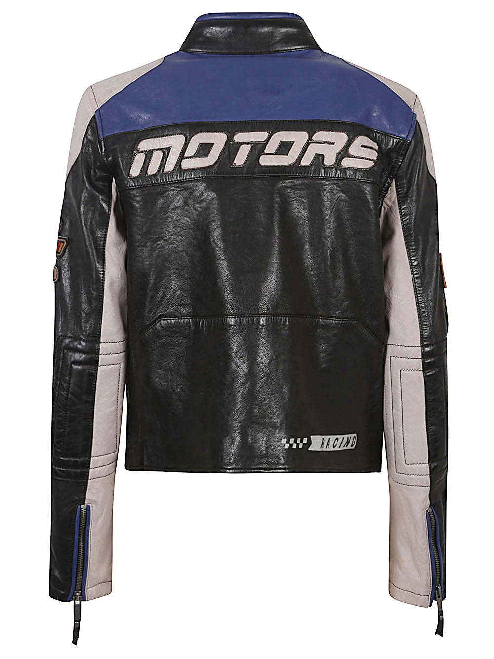 Daytona 73 Jackets Blu Lamb Leather